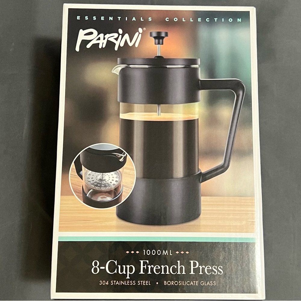 Parini French press coffe/tea *brand new*